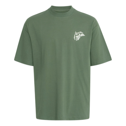 Blend Oversized Graphic Tee - Green